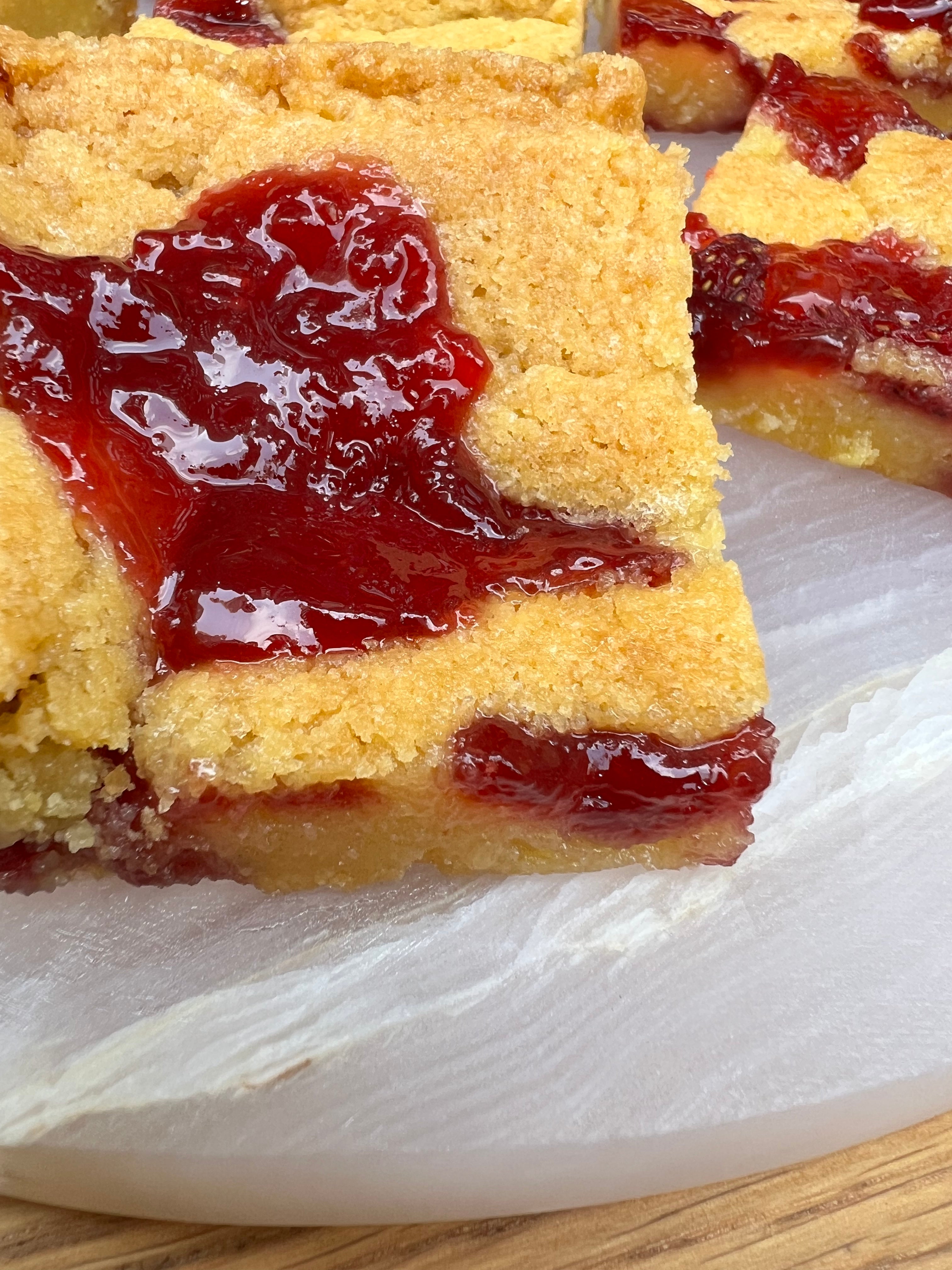 Strawberry & Corn Cookie Bars Milk Bar