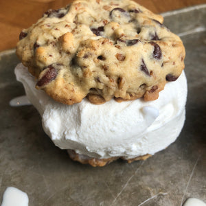 Granola Chocolate Chip Cookies Ice Cream Sandwiches