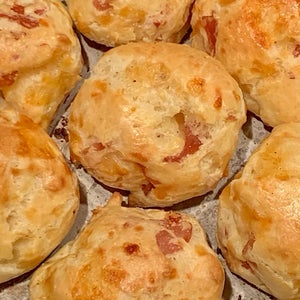 Bake Club Ham & Cheese Puffs (Gourgeres)
