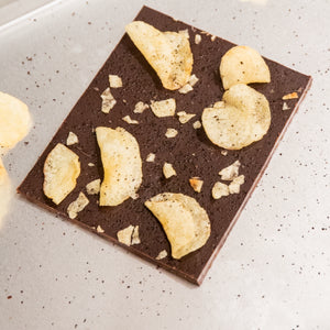 overhead of bake club soft chocolate slab