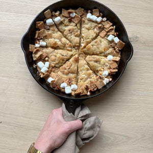 Bake Club CTC Marshmallow Skillet Cookie Pie