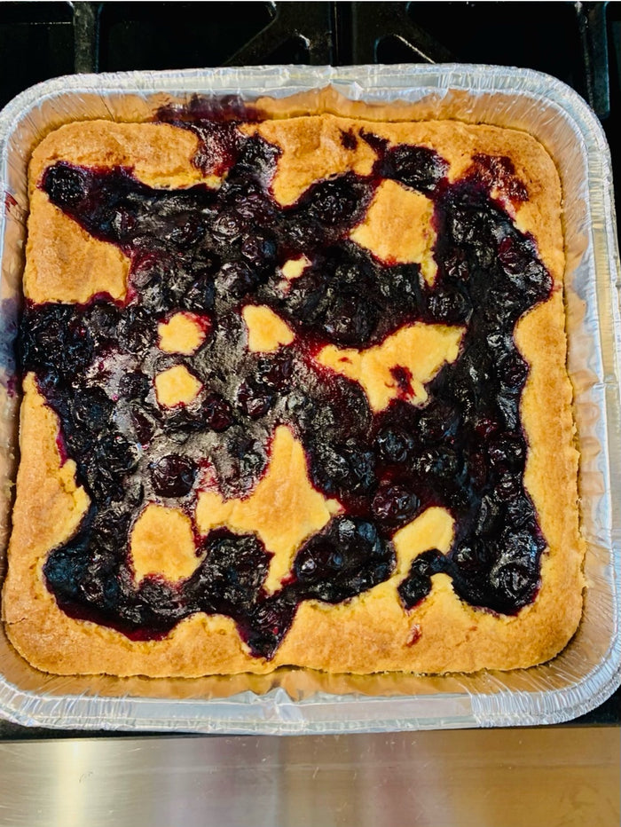 Bake Club Blueberry & Corn Bars
