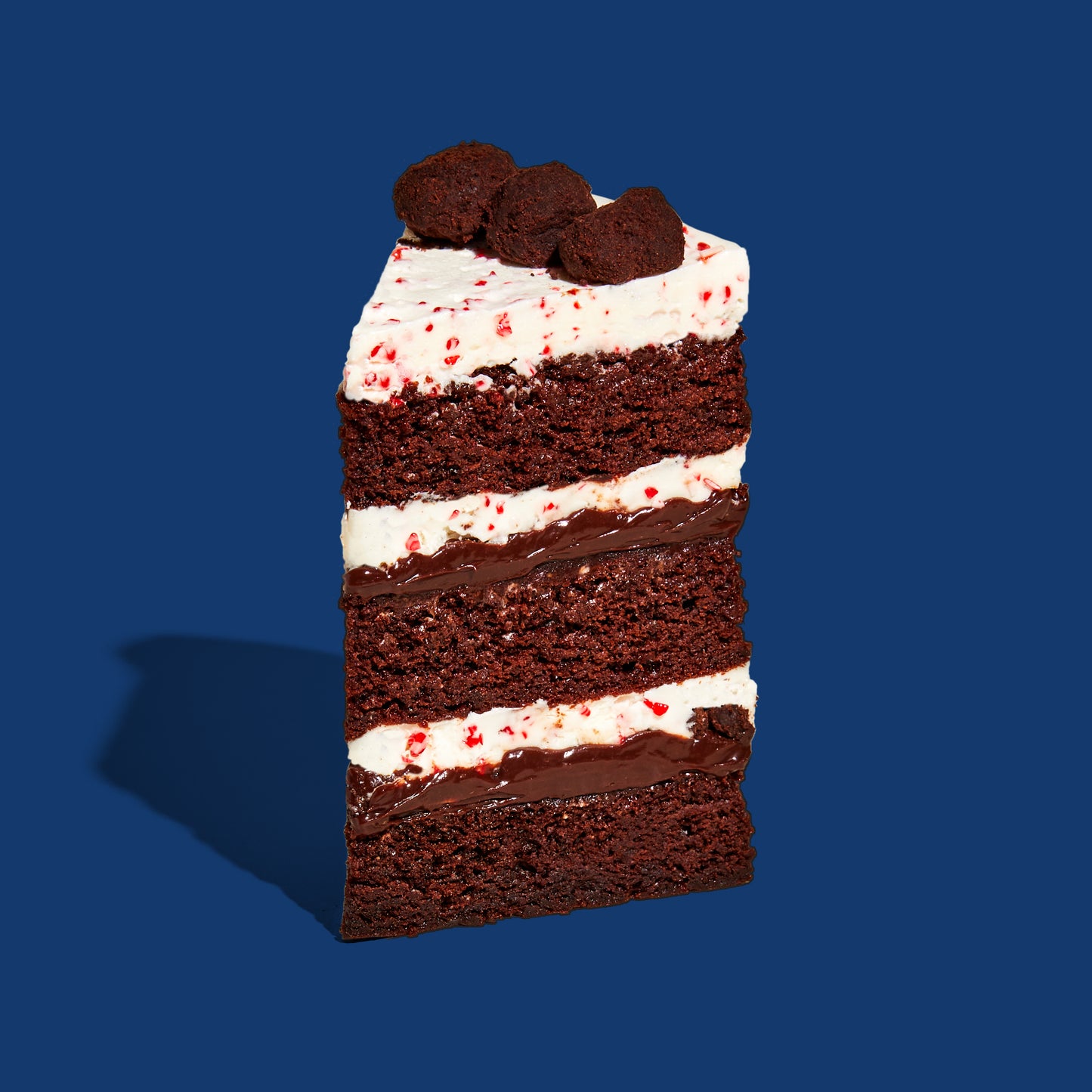 Peppermint Bark Cake