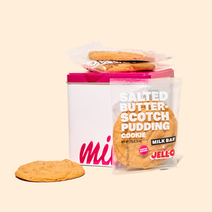 Salted Butterscotch Pudding Cookie Tin