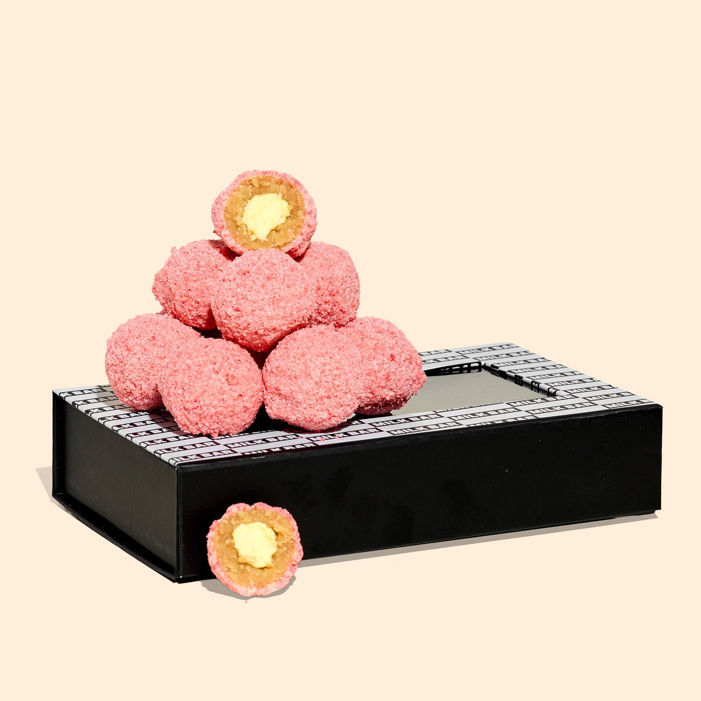 Strawberry & Corn Truffles