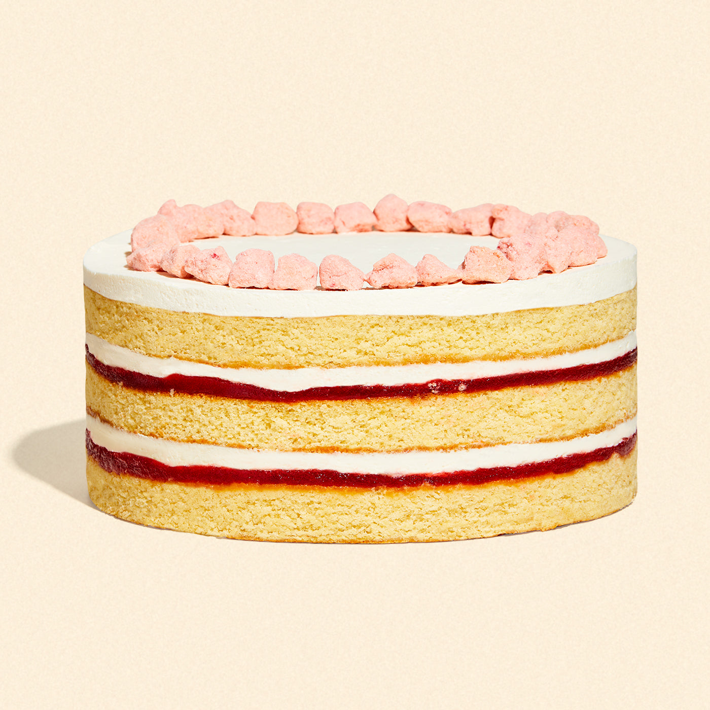 Strawberry Shortcake Cake 10-inch Overview
