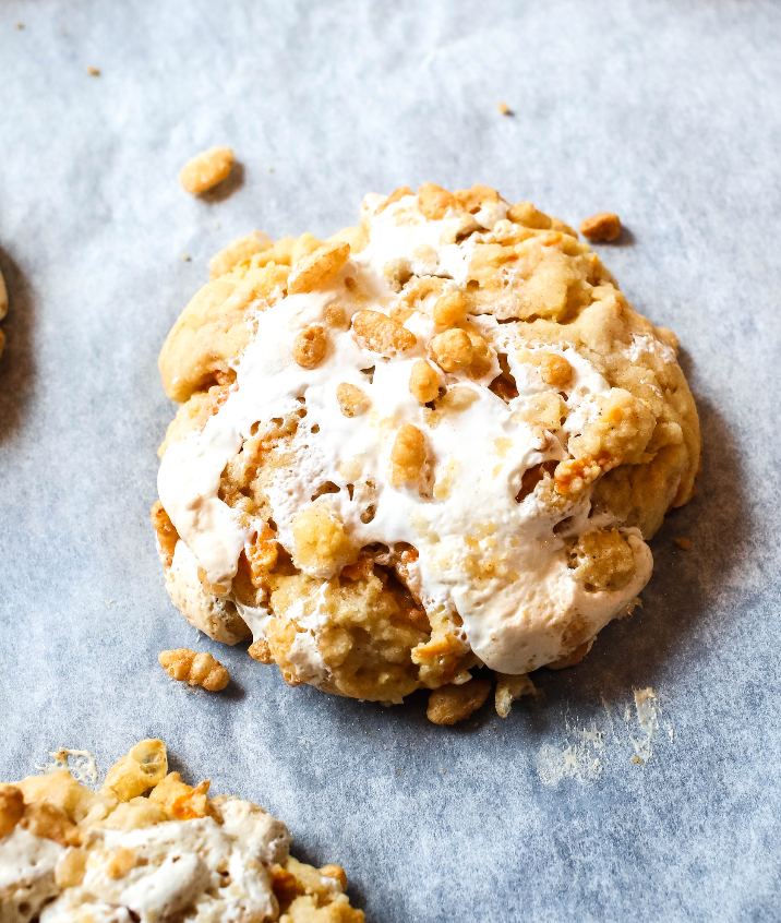 Bake Club: Carrot Crackle Marshmallow Cookies