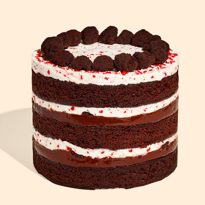 Peppermint Bark Cake