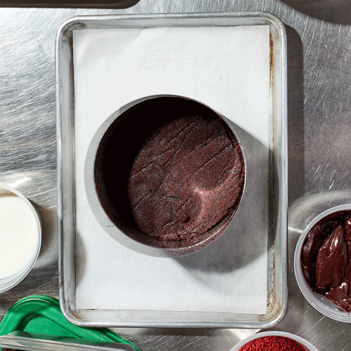 Peppermint Bark Cake