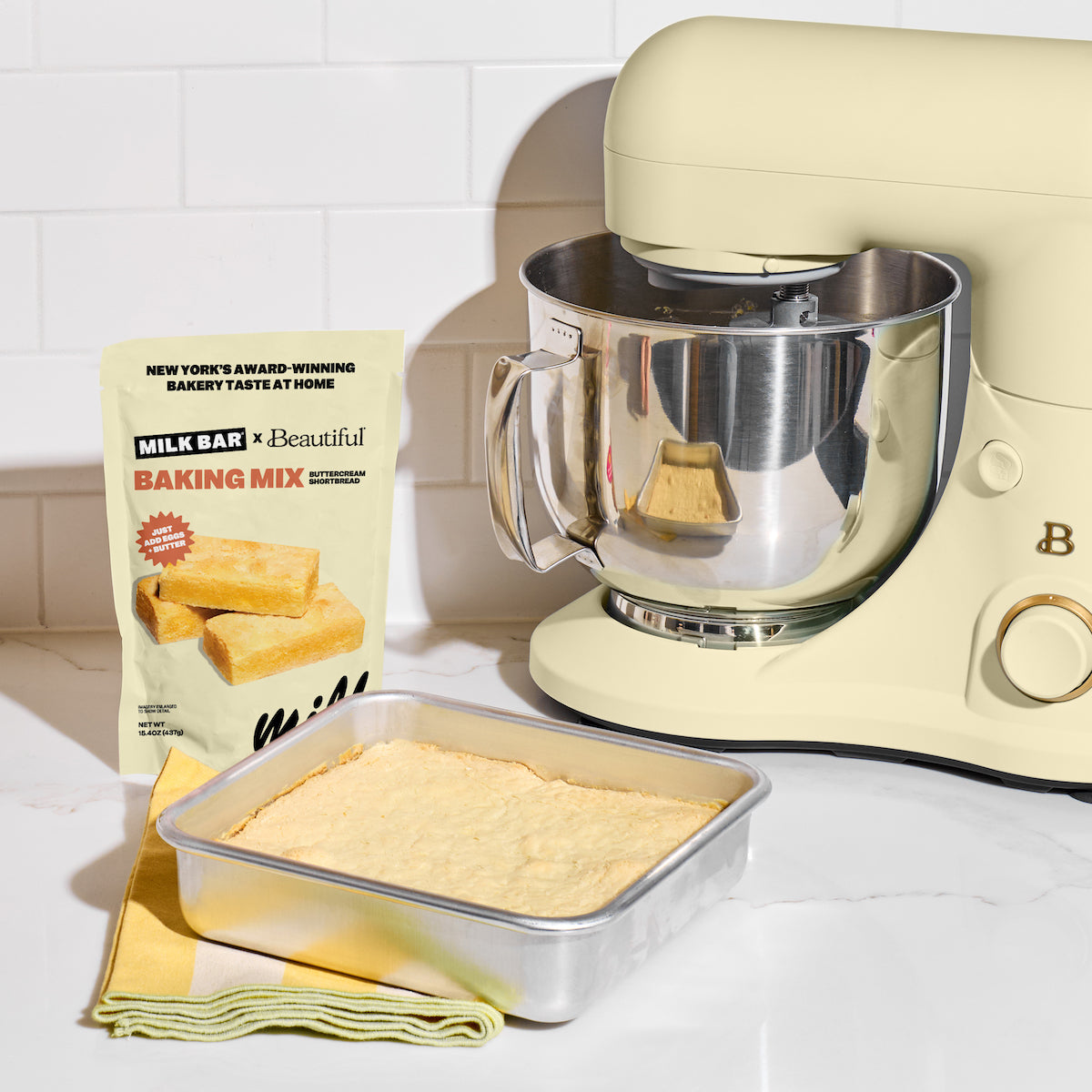 Beautiful x Milk Bar Buttercream Shortbread Mix