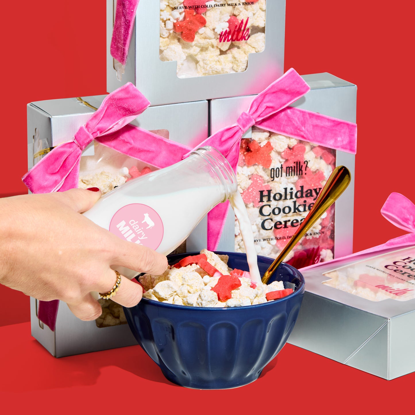 got milk? x Milk Bar Holiday Cookie Cereal