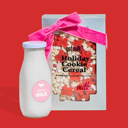 got milk? x Milk Bar Holiday Cookie Cereal