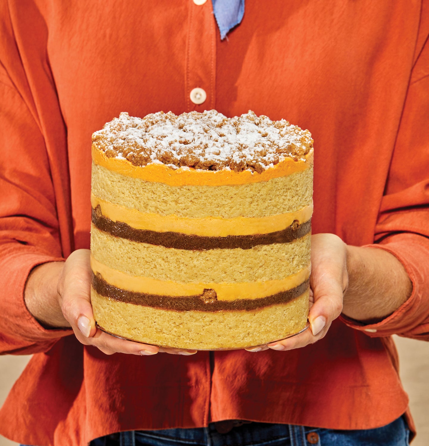 Pumpkin Coffee-Cake Cake