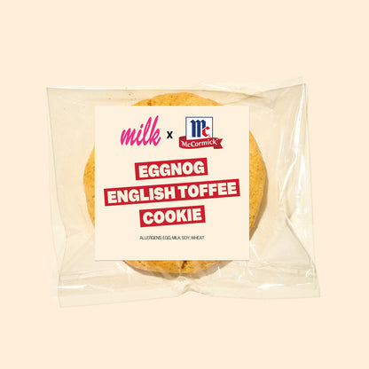 McCormick® x Milk Bar Eggnog English Toffee Cookie Tin