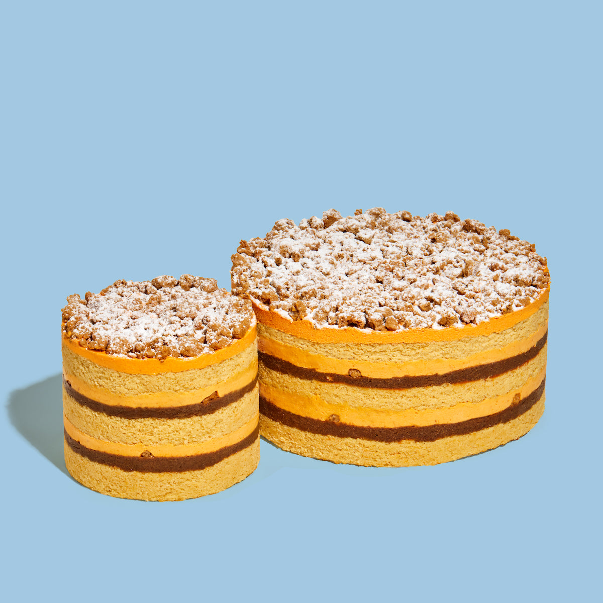 6-inch and 10-inch Pumpkin Coffee-Cake Cakes