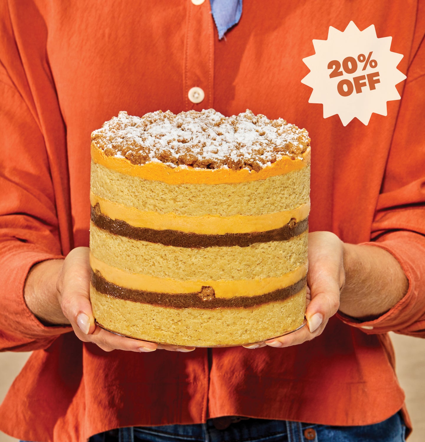 Pumpkin Coffee-Cake Cake