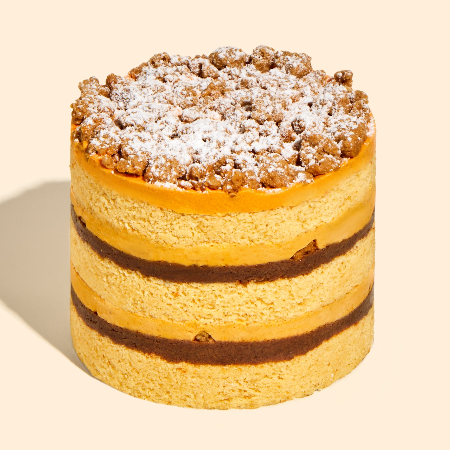 Pumpkin Cake Meets Gooey Pie
