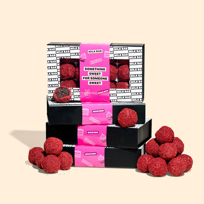 Red Velvet Cheesecake Cake Truffle Dozen Box