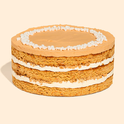 10" Carrot Crackle Marshmallow Crackle