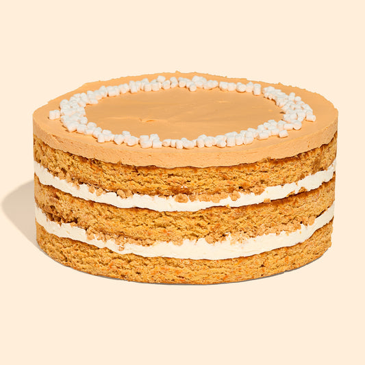 10" Carrot Crackle Marshmallow Cake