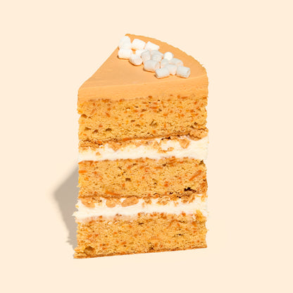 Carrot Crackle Marshmallow Cake