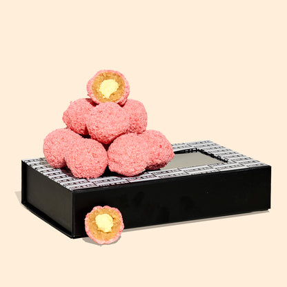 Strawberry & Corn Truffles