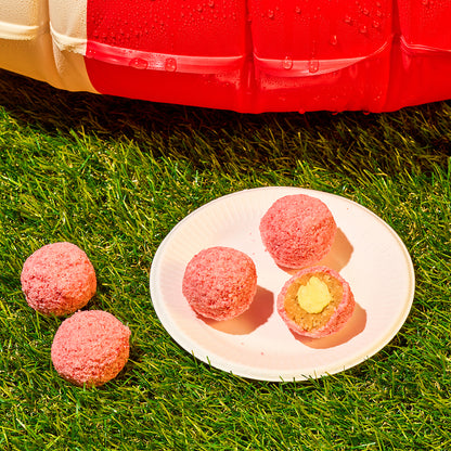 Strawberry & Corn Truffles