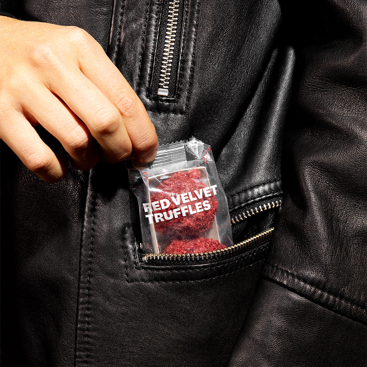 Red Velvet Cheesecake Cake Truffle Dozen Box