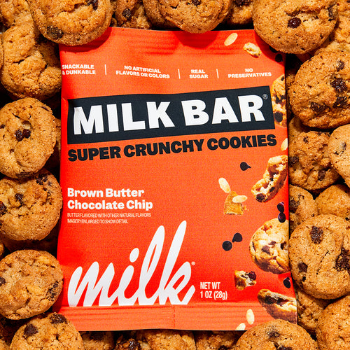 Brown butter chocolate chip snack bags