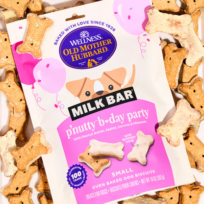 P'Nutty B-Day Party Biscuits Dog Treats - 3 Pack