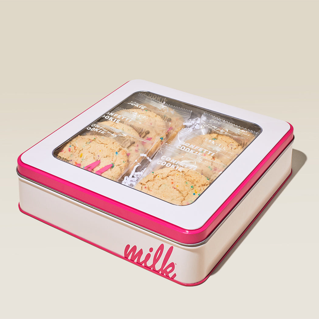 Confetti Cookie Tin, Cookie Gift Delivery